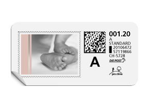 A-Post-Briefmarke 543/5