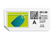 A-Post-Briefmarke 586/5