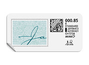 B-Post-Briefmarke 634