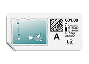 A-Post-Briefmarke 637