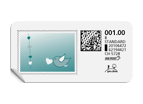 B-Post-Briefmarke 637