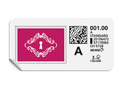 A-Post-Briefmarke 684