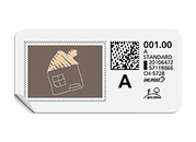 A-Post-Briefmarke 685