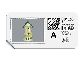 A-Post-Briefmarke 686