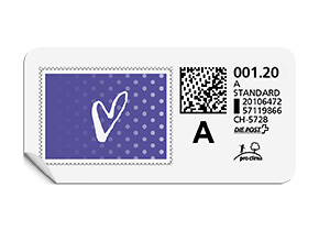 A-Post-Briefmarke 693