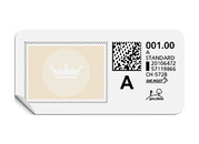 A-Post-Briefmarke 697