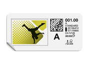A-Post-Briefmarke 699