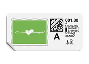 A-Post-Briefmarke 703