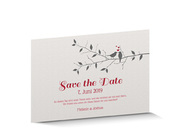 Save the Date Karte Letterpress 715