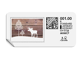 B-Post-Briefmarke 724