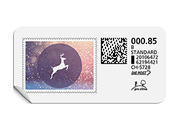 B-Post-Briefmarke 726