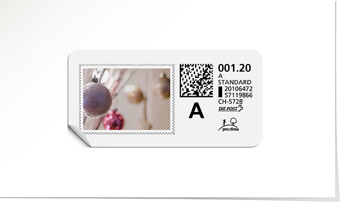 A-Post-Briefmarke 729 rosa