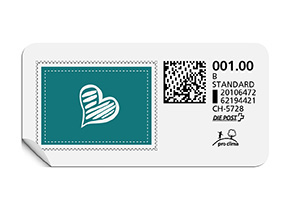 B-Post-Briefmarke 741