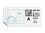 A-Post-Briefmarke 750