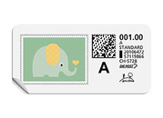 A-Post-Briefmarke 751