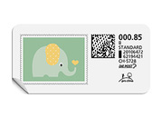B-Post-Briefmarke 751