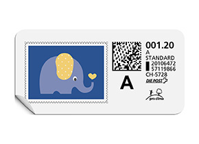 A-Post-Briefmarke 751