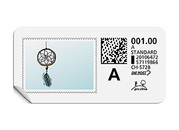A-Post-Briefmarke 753