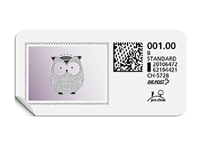 B-Post-Briefmarke 755