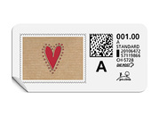 A-Post-Briefmarke 758