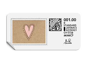 B-Post-Briefmarke 758