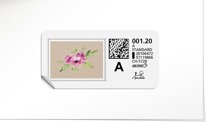 A-Post-Briefmarke 760 rinde