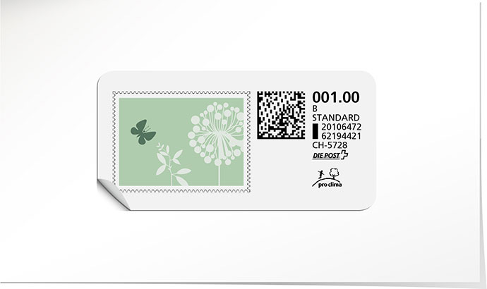 B-Post-Briefmarke 789 amande