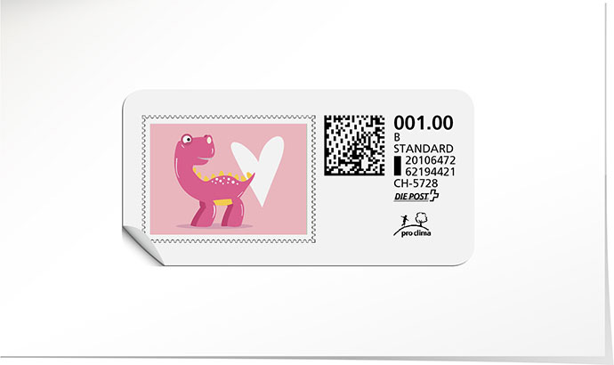 B-Post-Briefmarke 799 