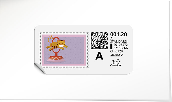 A-Post-Briefmarke 800 