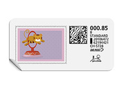 B-Post-Briefmarke 800