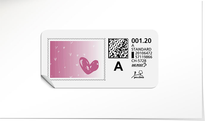 A-Post-Briefmarke 801 