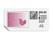 B-Post-Briefmarke 801