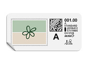 A-Post-Briefmarke 808