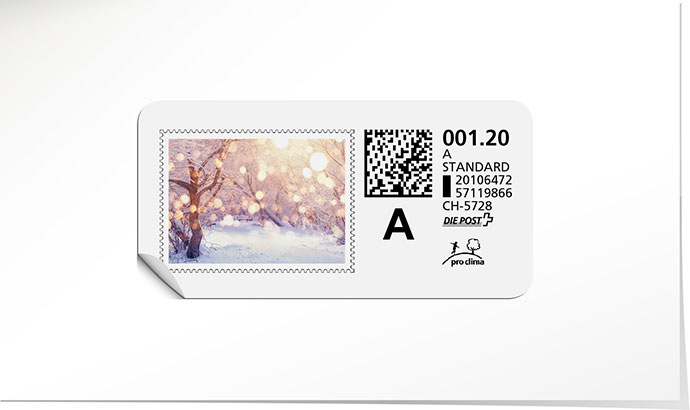 A-Post-Briefmarke 826 Briefmarke