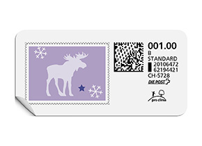 B-Post-Briefmarke 827