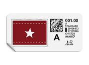 A-Post-Briefmarke 841