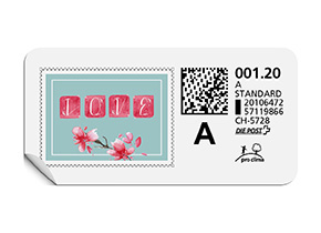 A-Post-Briefmarke 848