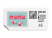 B-Post-Briefmarke 848