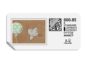 B-Post-Briefmarke 851