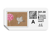 A-Post-Briefmarke 851