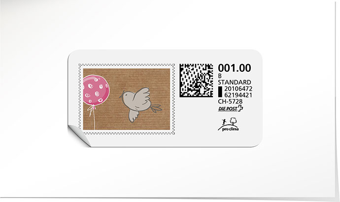 B-Post-Briefmarke 851 