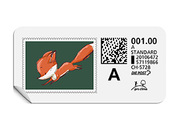 A-Post-Briefmarke 852
