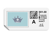 A-Post-Briefmarke 853