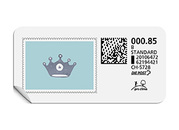 B-Post-Briefmarke 853