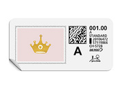 A-Post-Briefmarke 853