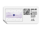 B-Post-Briefmarke 854