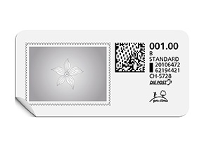B-Post-Briefmarke 855