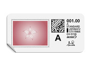 A-Post-Briefmarke 855