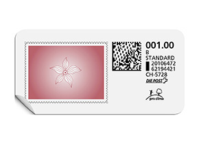 B-Post-Briefmarke 855