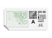 A-Post-Briefmarke 857